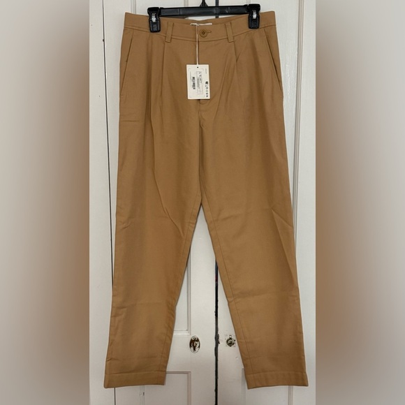 COS STRAIGHT-LEG UTILITY PANTS IN Beige - Picture 3 of 7